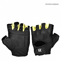 Better Bodies Womens Training Gloves Black/Lime