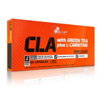 Olimp CLA with Green Tea +L-karnitinas 60 kaps.