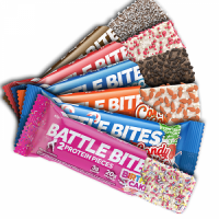 Battle Snacks Battle Bites Baltyminiai Batonėliai 62g.