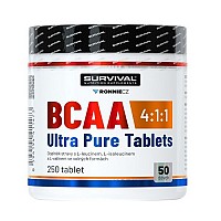 Survival BCAA 411 Ultra Pure Tablets 250 tab.